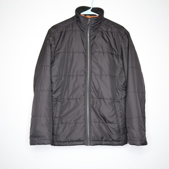 London Fog Tan/Black 3-in-1 Anorak Jacket - S. Polyester - Picture 3 of 4